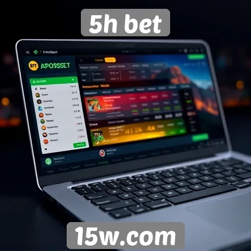 Avaliação da interface do usuário do 5h bet